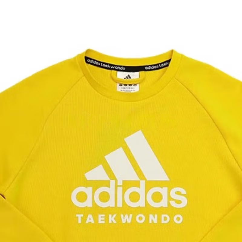 Мужское худи adidas (желтое) — фото 6