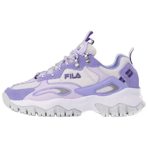 FILA Ray Tracer Tr 2 Wear resistant And Lightweight Low top Casual Shoes Women's Purple