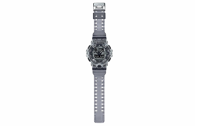 Мужские часы Casio See thru 1.0 (серые) — фото 2