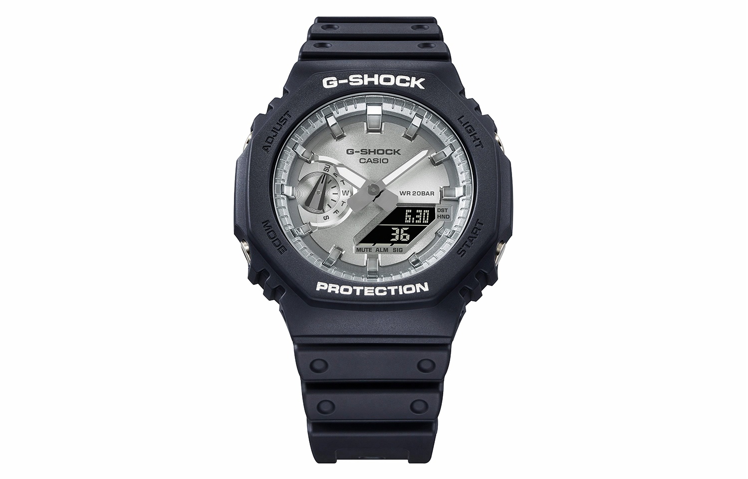 Часы Casio G-SHOCK (серебристые)