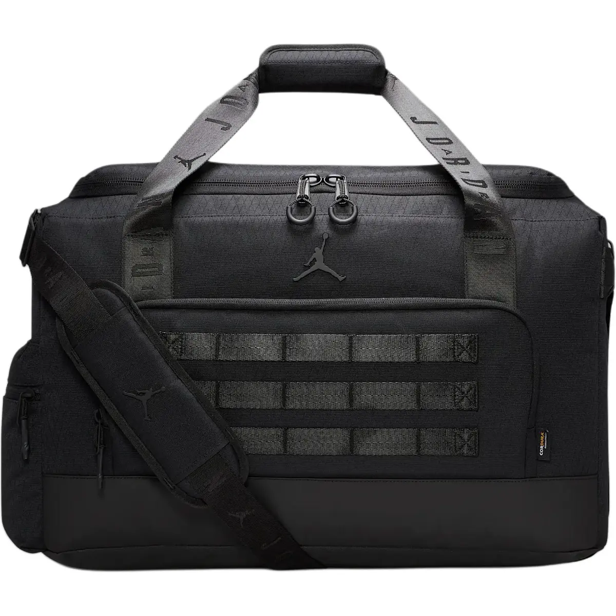 Jordan Polyester One Shoulder Crossbody Handheld Travel Bag 44L Unisex Black