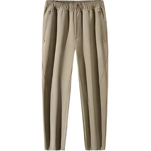 Anta Variety Training Collection Knitted Sweatpants Men's Dark Khaki