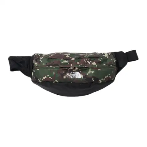 THE NORTH FACE Fanny Pack Sling Bag Outdoor Bag Nylon Army Green Unisex