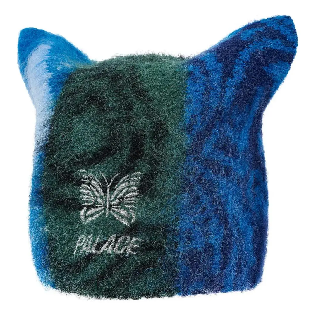 PALACE X Needles Hairy Square Beanie