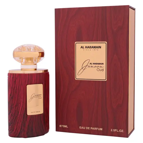 AL HARAMAIN Junoon Oud perfume woody rich perfume EDP 75ml