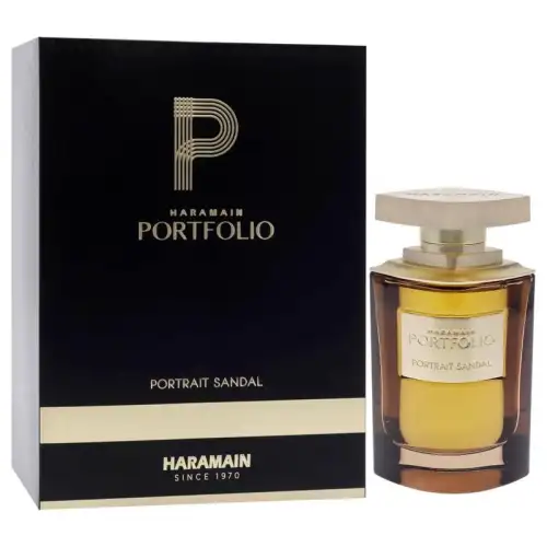 AL HARAMAIN Portfolio Portrait Sandal Perfume Woody Leather Fragrance EDP 75ml