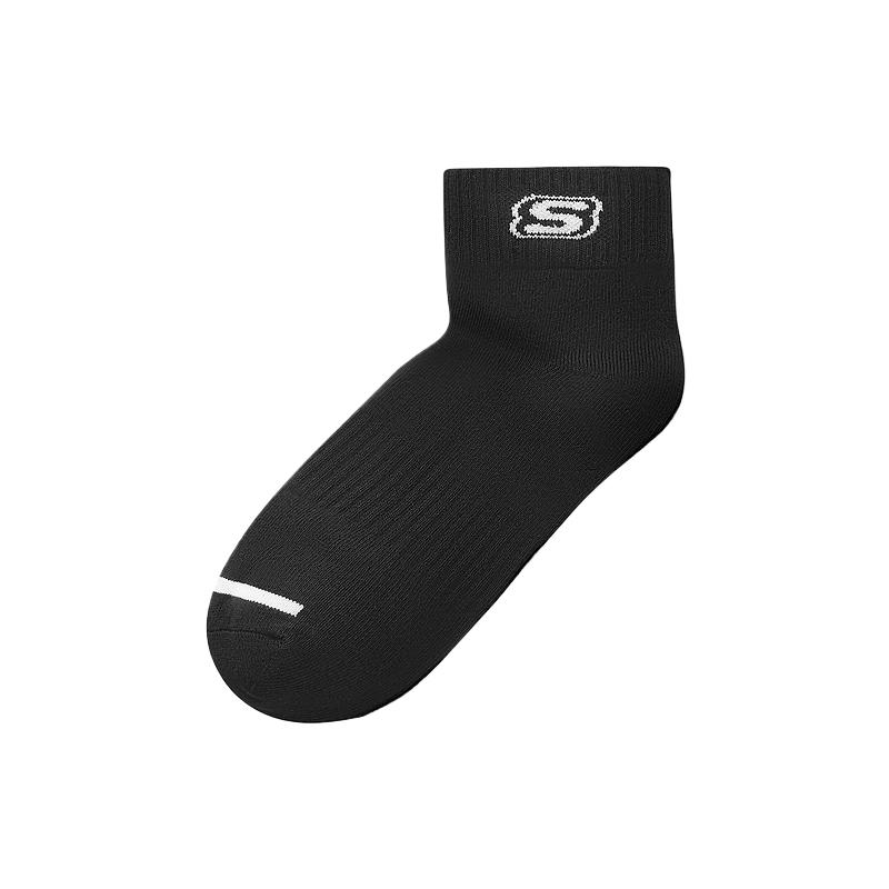 Skechers Crew Socks Women’s 3 Pack Pitch Black