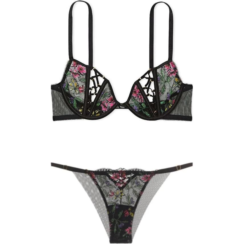 Женский комплект белья Victoria's Victoria's Secret V (черный)