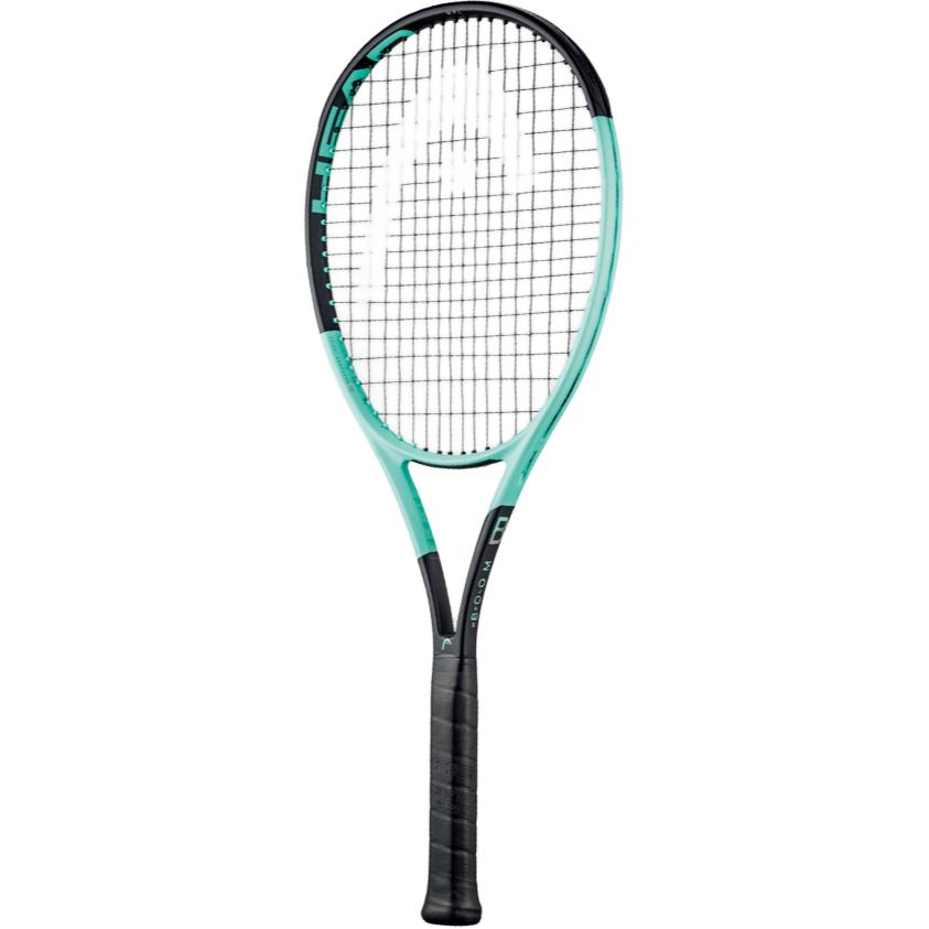 HEAD BOOM MP 295g Racket Weight 100 Square Inches Head Size Black Green Unisex Tennis Rackets