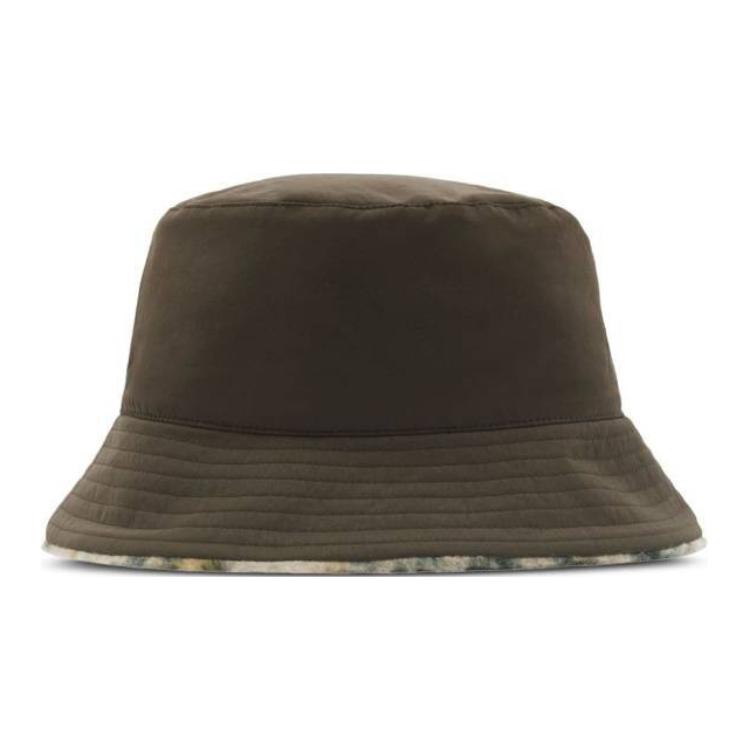 Панама Burberry Reversible Bucket Hat (коричневая)