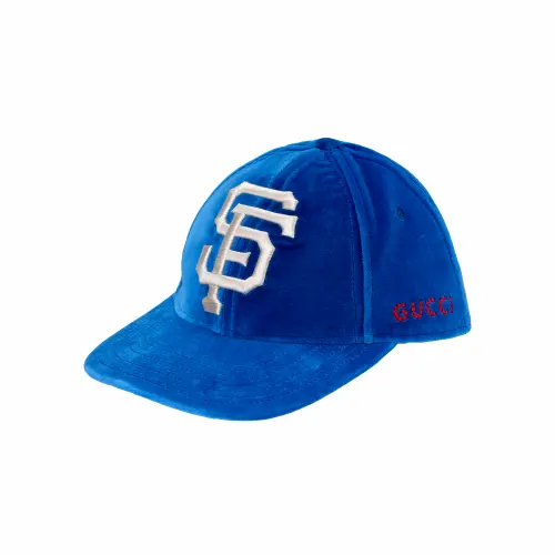 GUCCI Velvet Baseball Caps Unisex