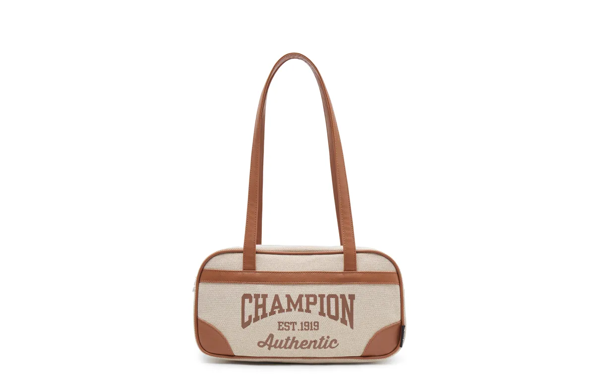 Champion Nylon Spell PU Backpack Shoulder Bag Unisex Multicolor
