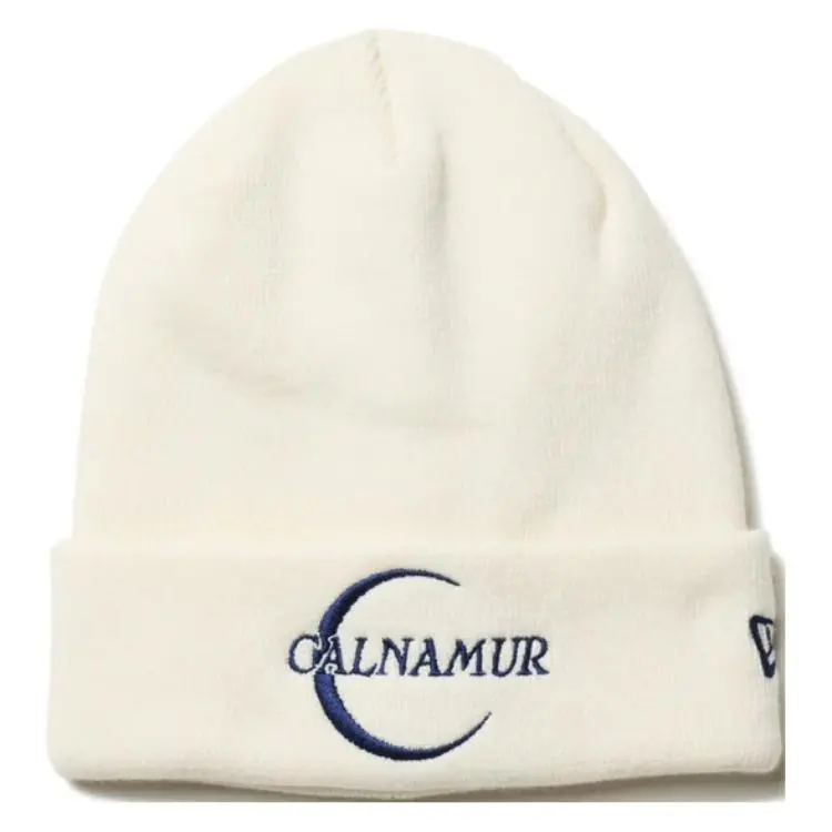 New Era Acrylic Fiber Beanies Unisex White