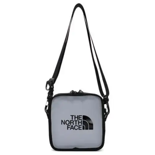 THE NORTH FACE 2.3L Shoulder Bag, Crossbody Bag, Outdoor Bag Polyester Gray Unisex