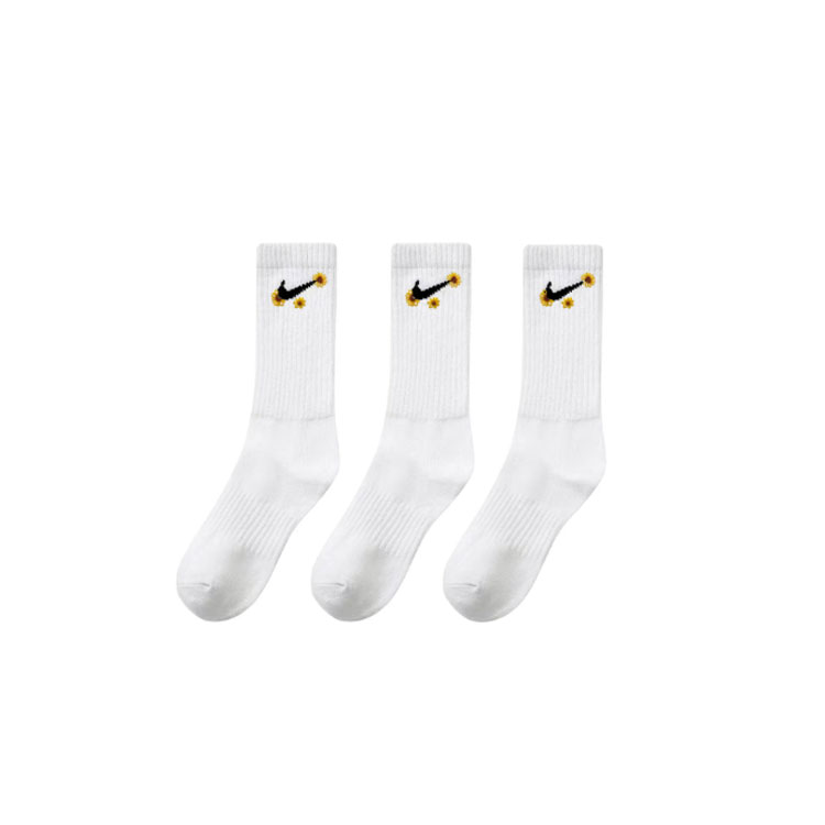 Nike Crew Socks Unisex 3 Pack White