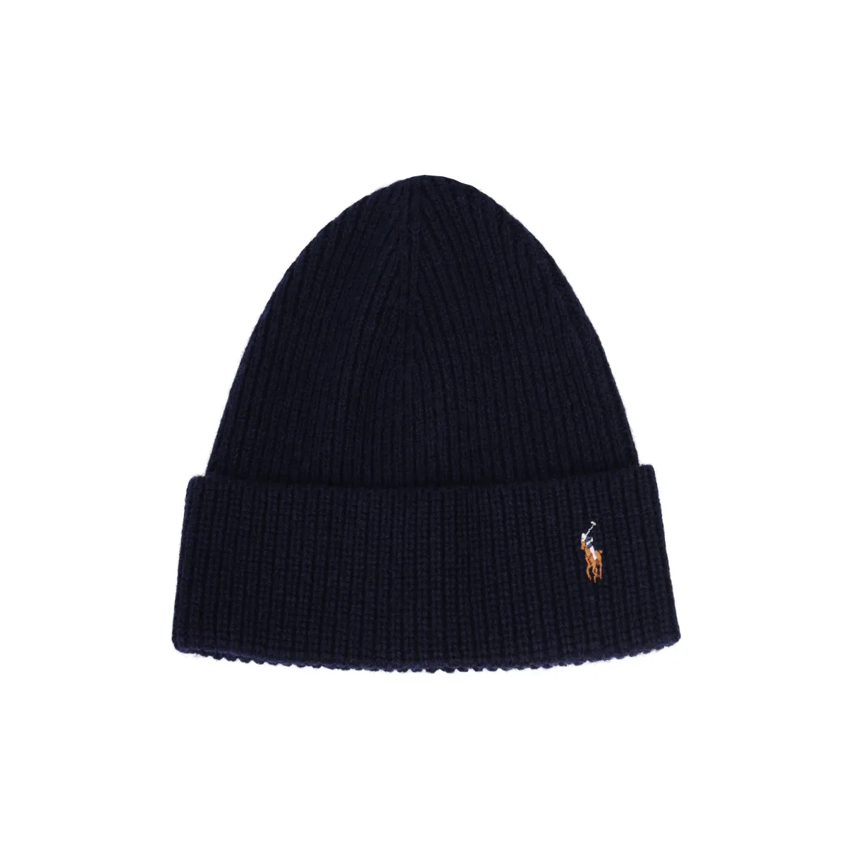 Polo Ralph Lauren Embroidered-logo Ribbed-knit Hat