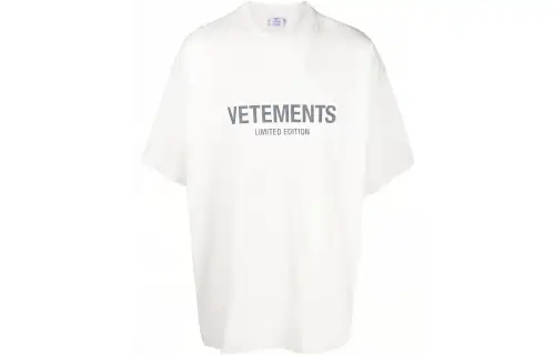 Vetements Logo-print Cotton T-shirt