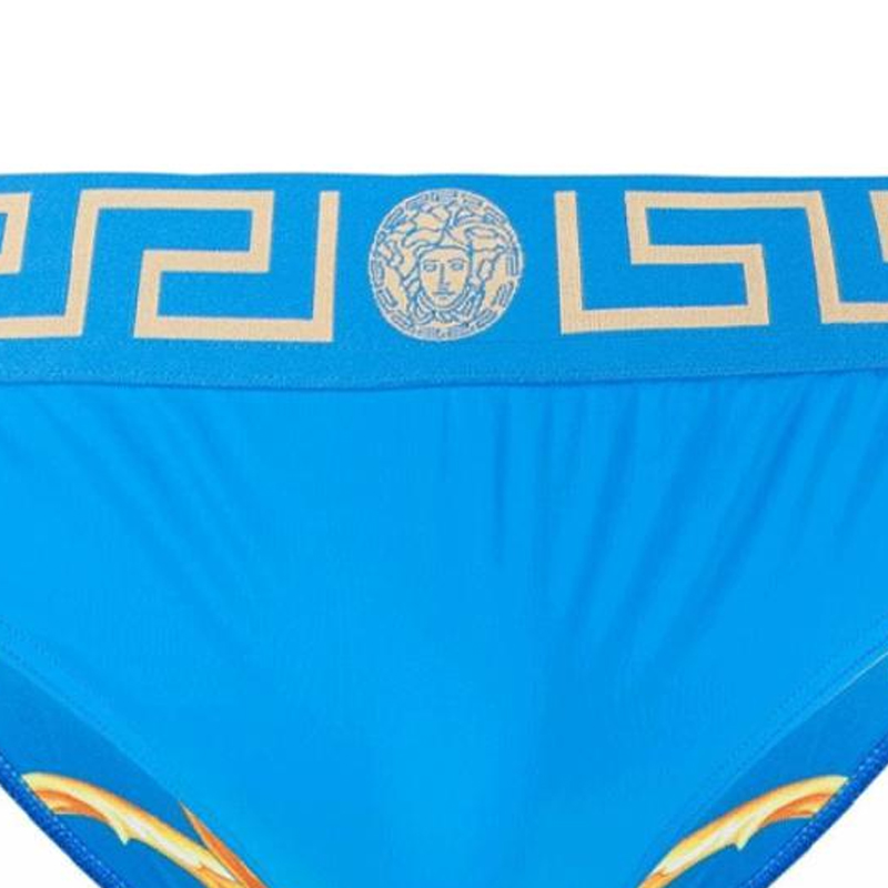 VERSACE Greca Border Swim Briefs