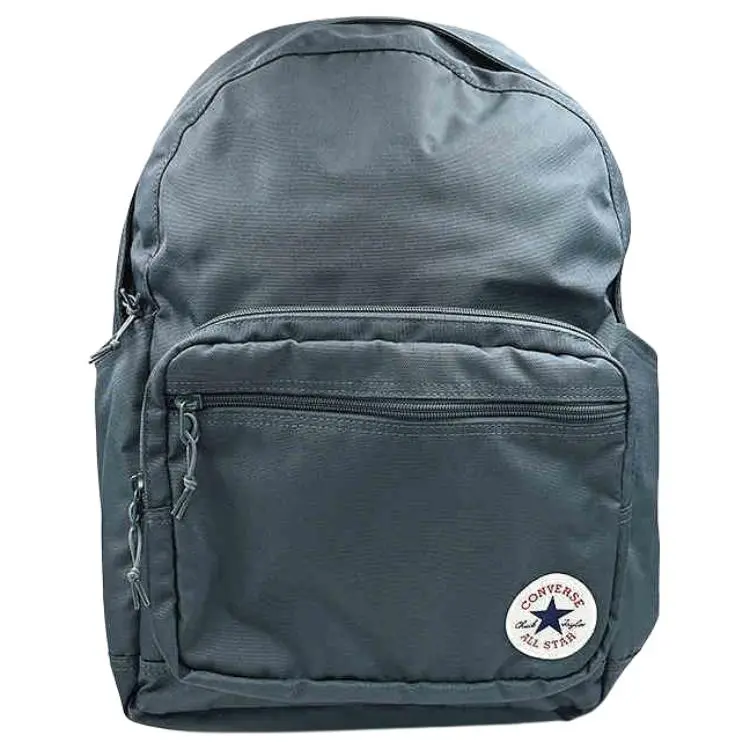 Converse Polyester Backpack Unisex Gray Blue
