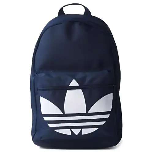 Adidas Originals Polyester Backpack Regular Unisex Navy Blue