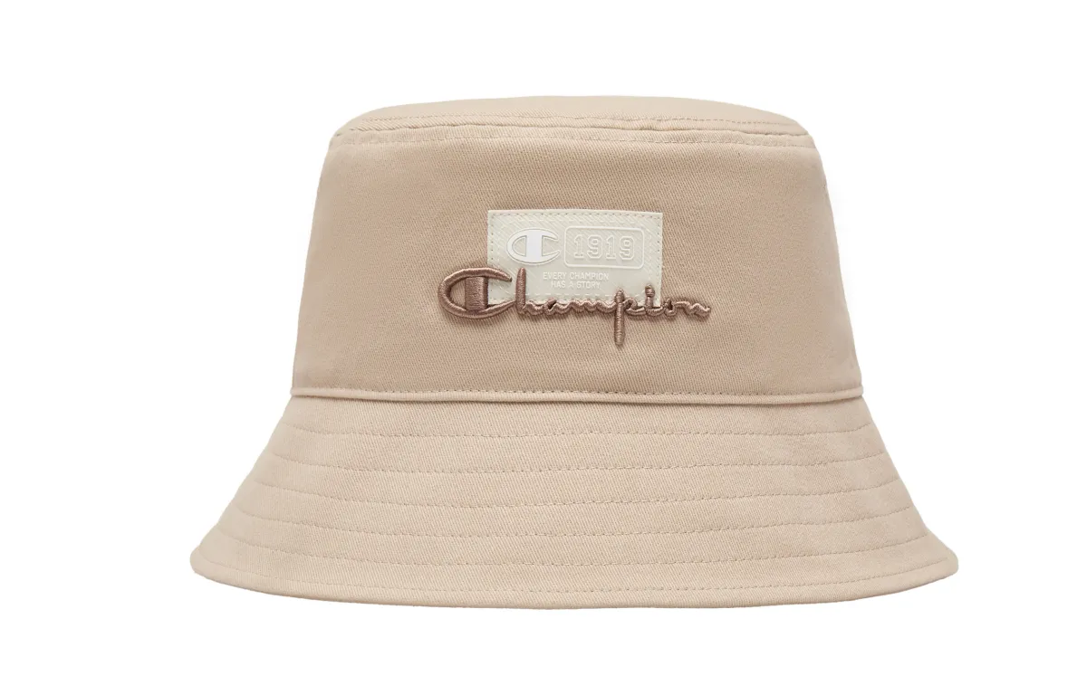 Champion Cotton Bucket Hats Unisex Black/Denim Blue/Light Bone