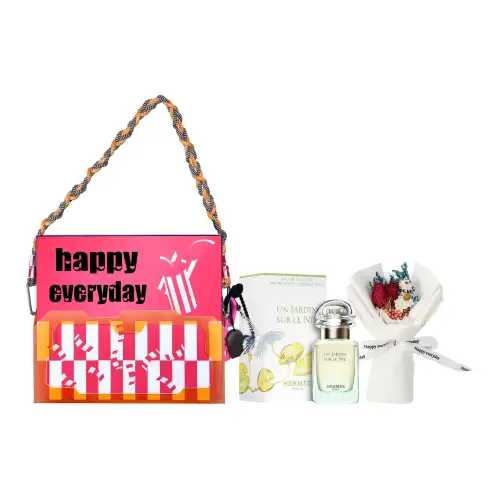 HERMES Gift box, perfume, set, punk style, light luxury style, 30 ml, 50 ml, 100 ml