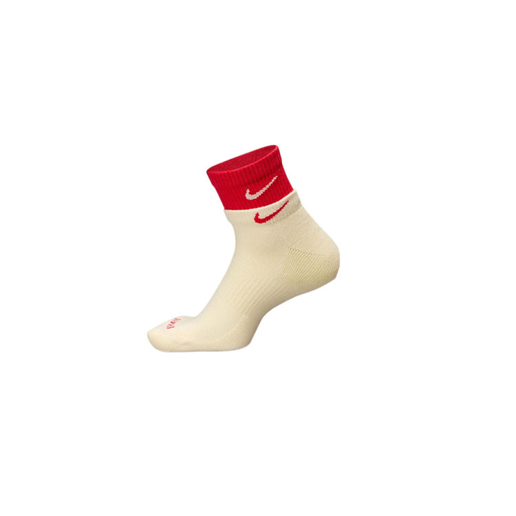 Nike Everyday Plus Ankle Socks Unisex 1 Pack Coconut Milk