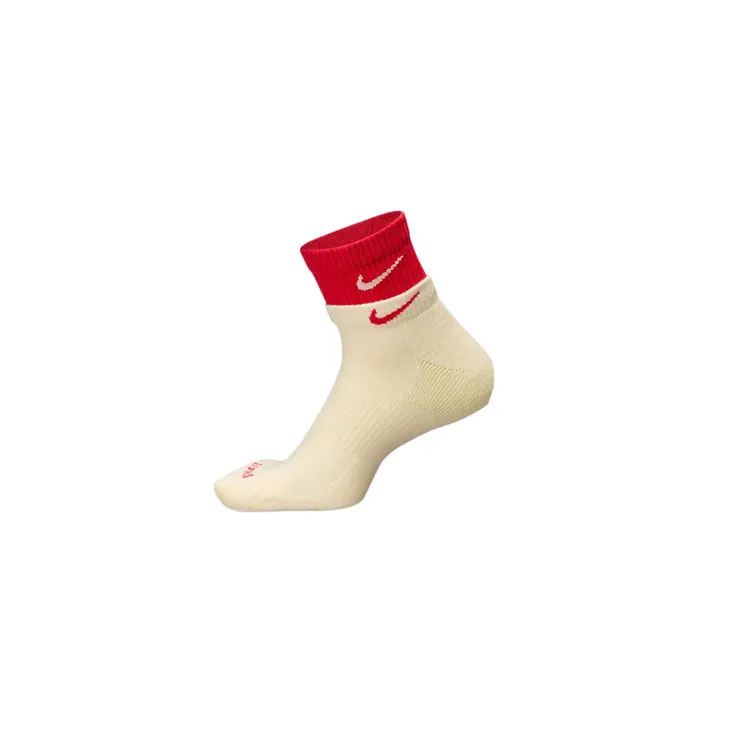 Nike Everyday Plus Ankle Socks Unisex 1 Pack Coconut Milk