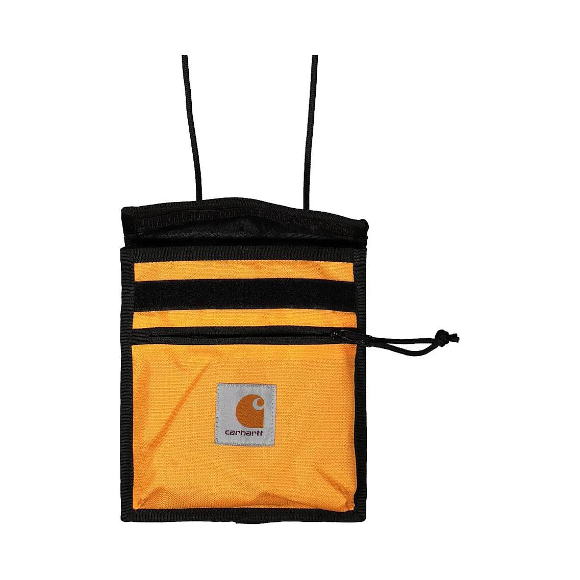 Сумка Carhartt WIP Neck Pouch Logo (желтая) — фото 3