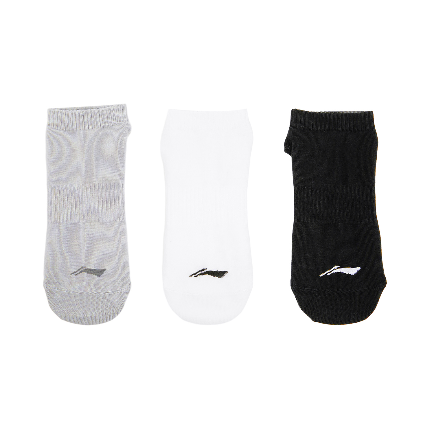 Li Ning Sports Life Collection Ankle Socks Unisex 3 Pack