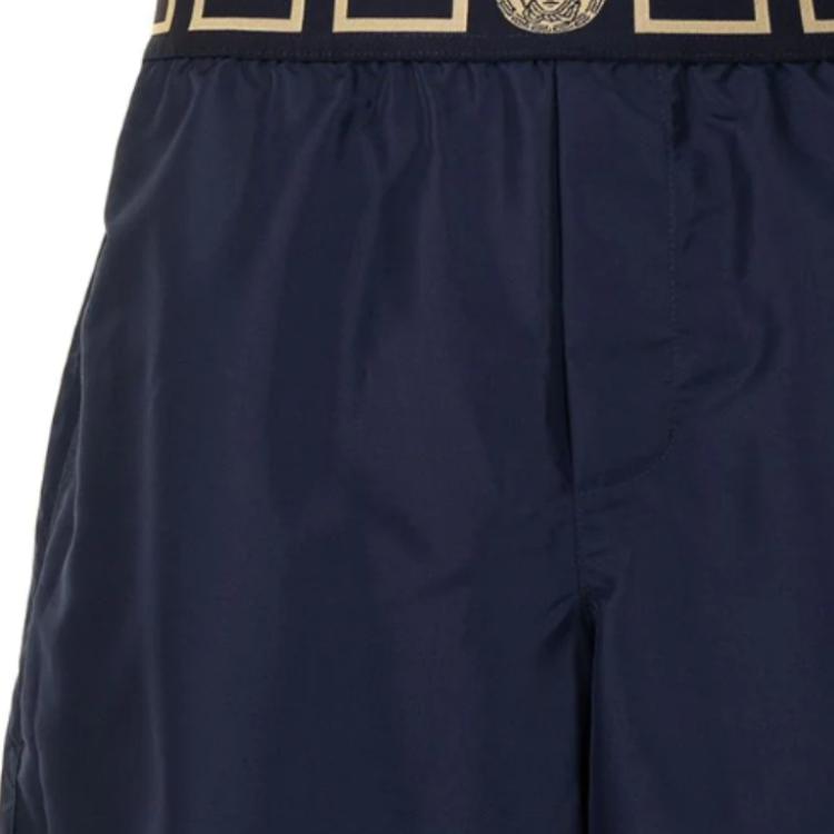 VERSACE Greca Waistband Swim Shorts