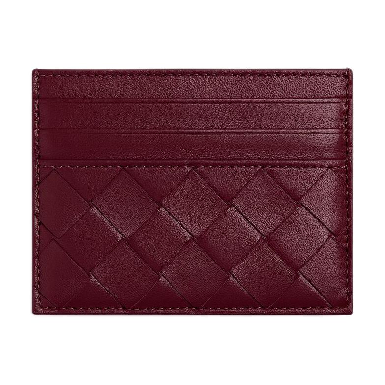 Женская сумка Bottega Bottega Veneta Intrecciato (бордовая)