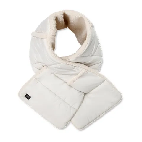 UGG Recycled Nylon, Polyester, Flannelette, Recycled Polyester Snoods Unisex White