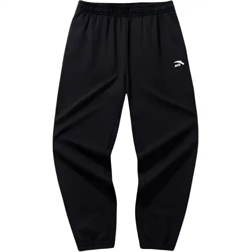 Anta Sports Lifestyle Collection Lifestyle Collection Knitted Sweatpants Men's Basic Black