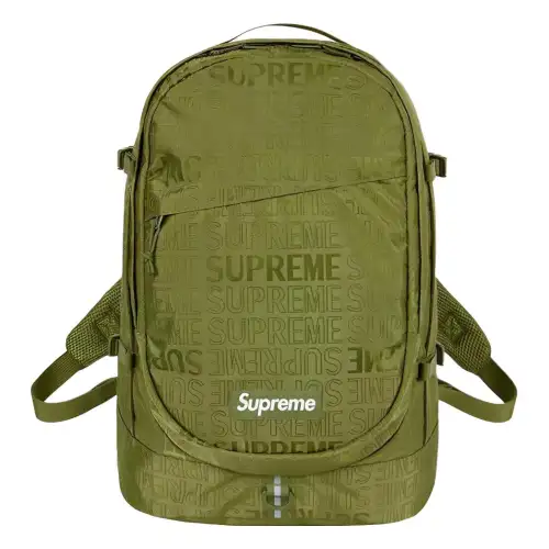 Supreme SS19 Nylon Backpack Regular Unisex Olive Green