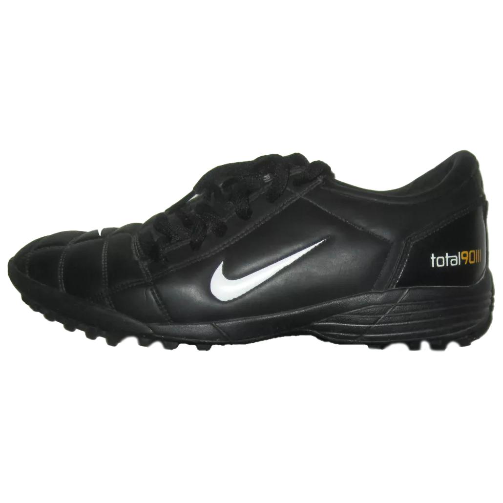 Streetwear x Vintage x Nike Total 90 IIl Comfortable and Versatile Non-slip and Wear-Resistant Football Shoes Men's Black