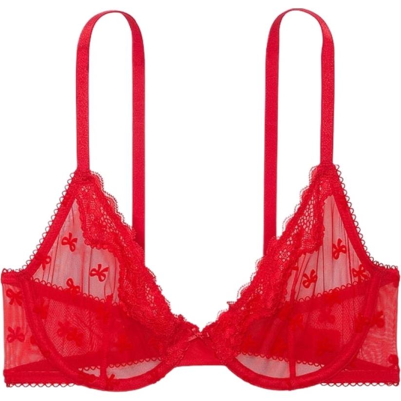 Женский бюстгальтер Victoria's Secret Bra (красный)