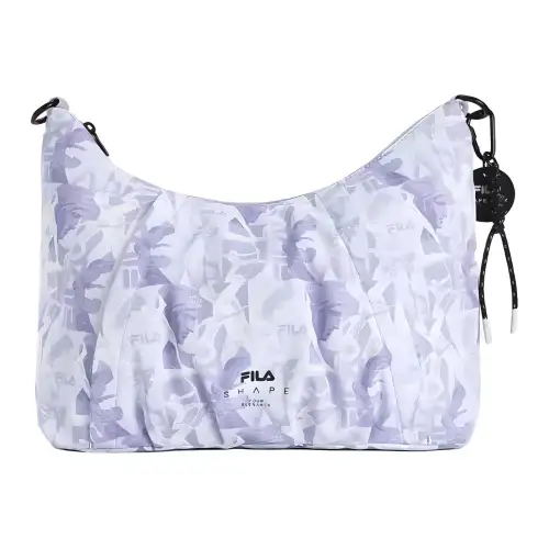FILA Fabric Pouch Crossbody Bag, Shoulder Bag Mini Women's Mustard Purple