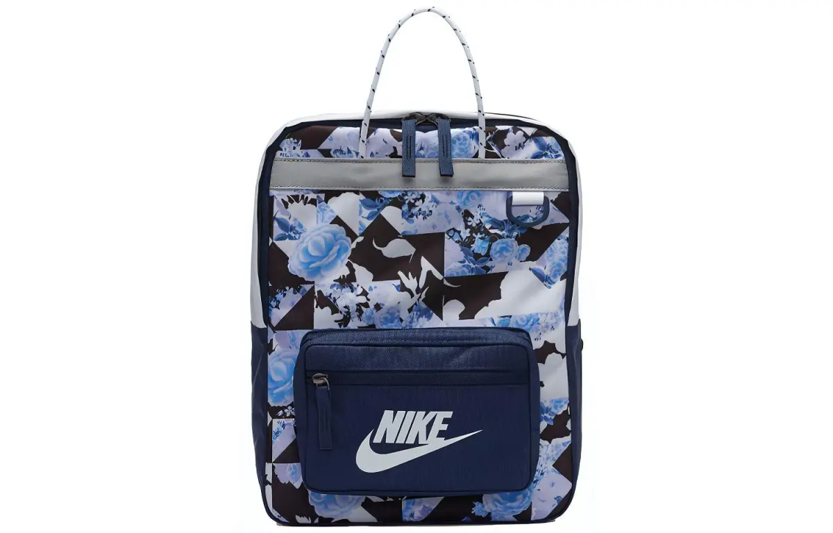 Nike Polyester Backpack For Kids Regular Unisex Dark Blue