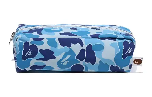 A BATHING APE Nylon Makeup Bag Regular Men's Blue/Green/Pink