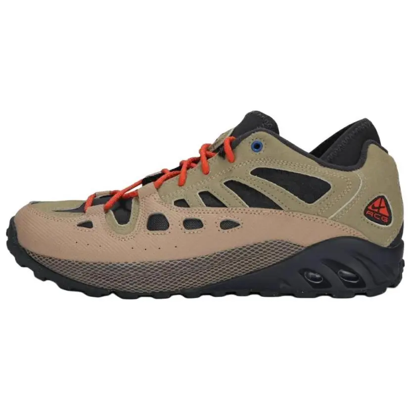 Nike ACG Air Exploraid Coverage Slip Resistant Low top Outdoor Shoes Men's Brown Green
