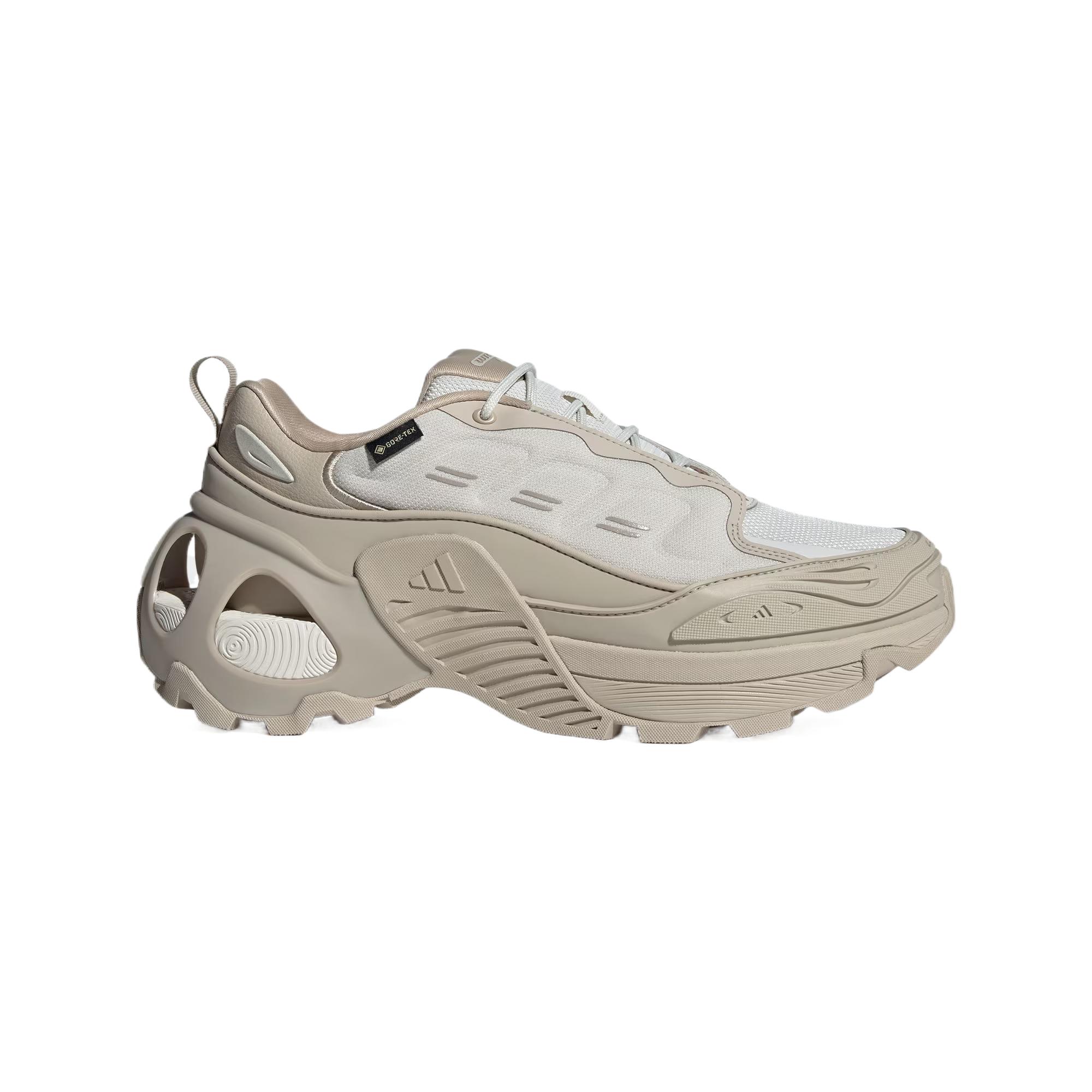 Adidas Wonder Runner Textile, Synthetic Leather Cushioning Slip Resistant Low top Running Shoes Unisex Brown Gray