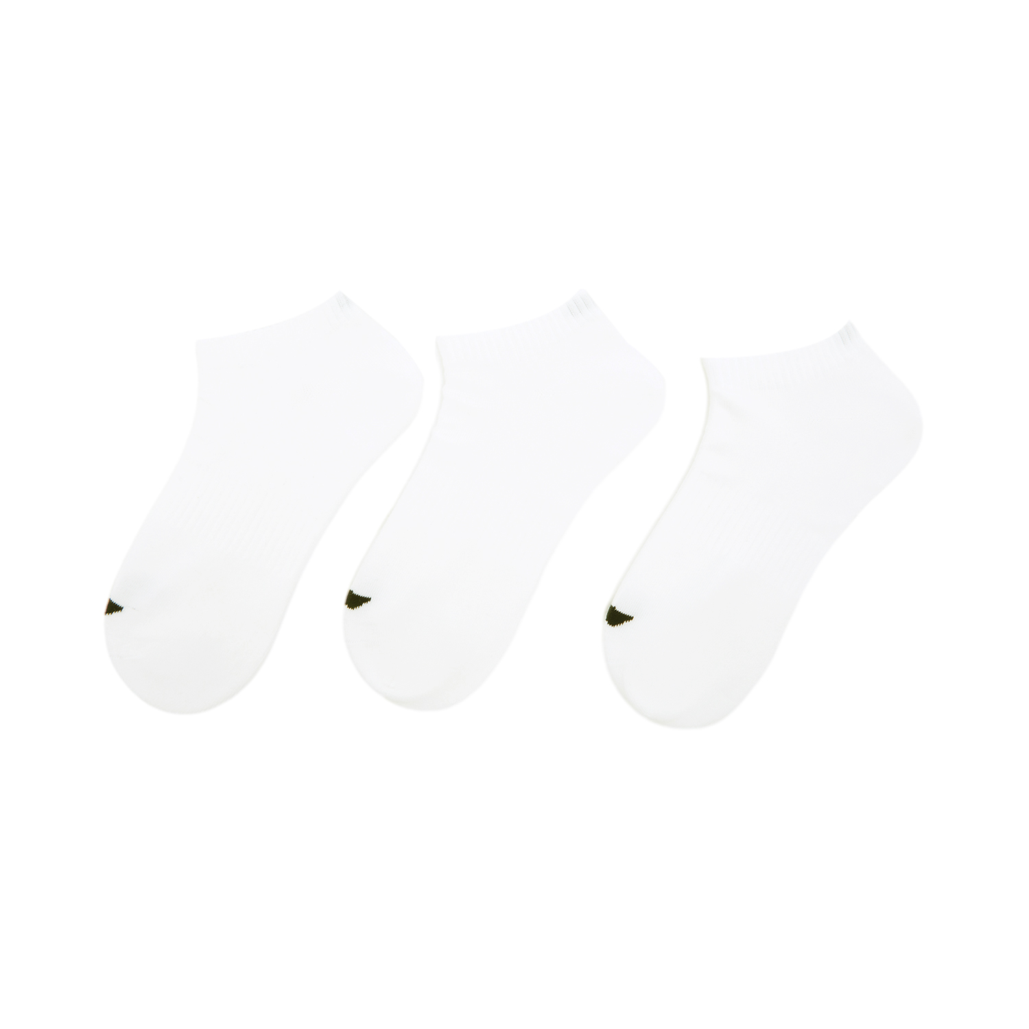 Li Ning Sports Life Collection Ankle Socks Unisex 3 Pack White