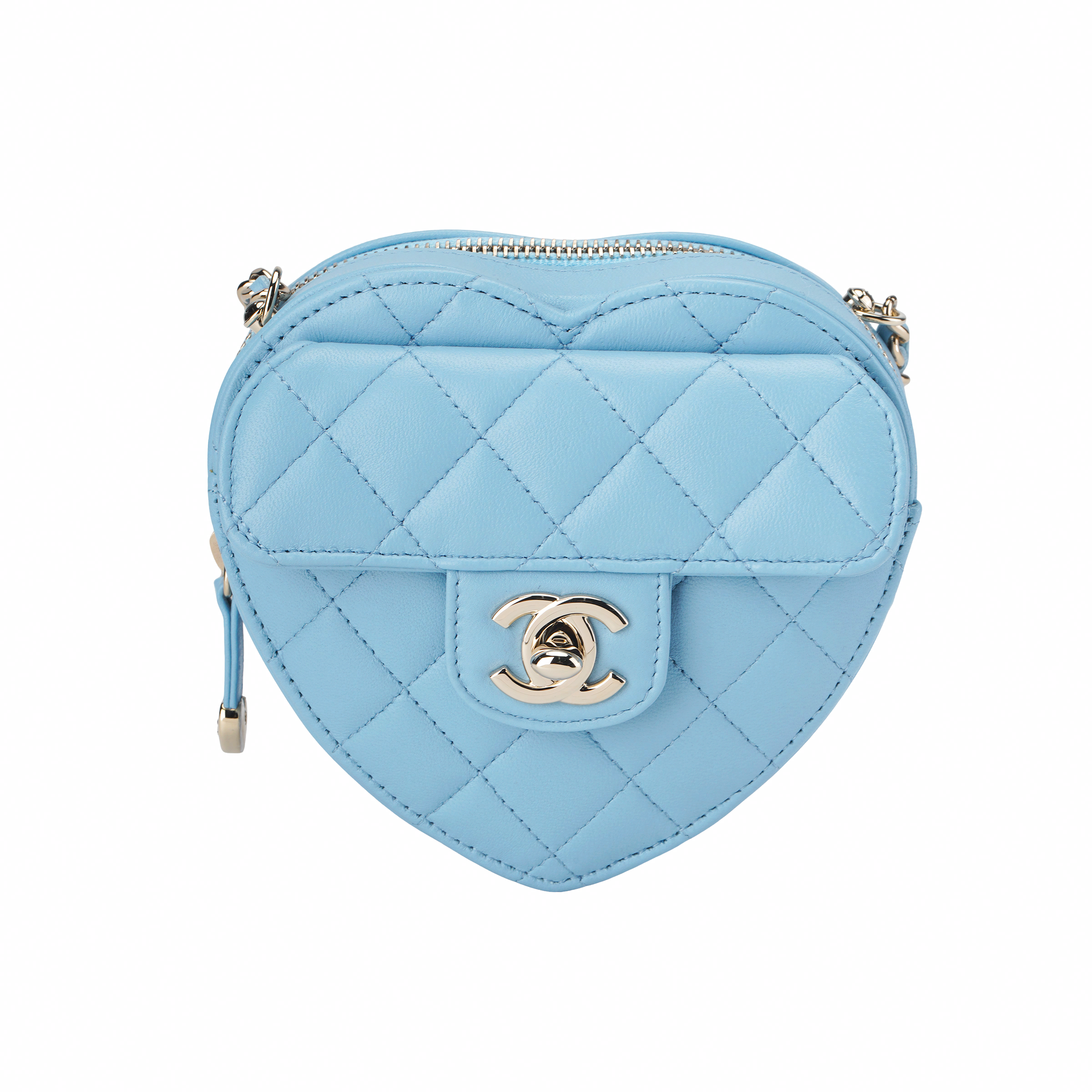 Сумка Chanel CHANEL (голубой)
