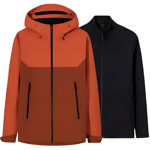 Anta Athleisure Minimalist Style Multicolor Hooded Fleece Lined Waterproof, Windproof, Breathable, And Thermal