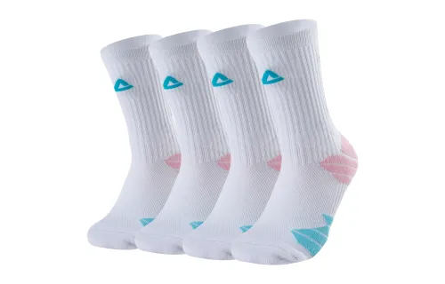 Basketball high boots for training, multicoloured knee socks for men and women