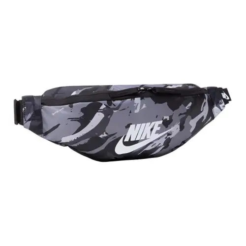 Nike Heritage Athleisure Polyester Sling Bag, Crossbody Bag, Fanny Pack Regular Unisex Gray Camouflage