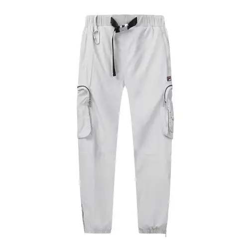 FILA Knitted Sweatpants Men's Gray Birch