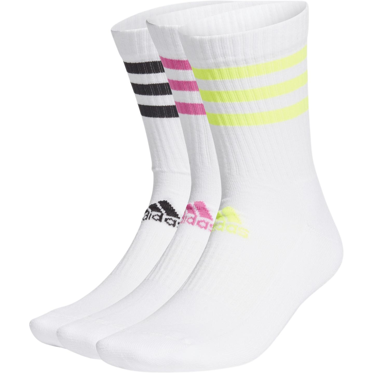 Adidas Crew Socks Unisex 3 Pack White