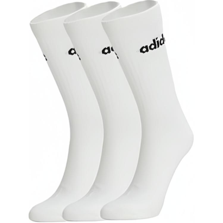 Adidas Neo Crew Socks Unisex 3 Pack White